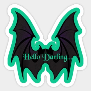 Hello Darling Sticker